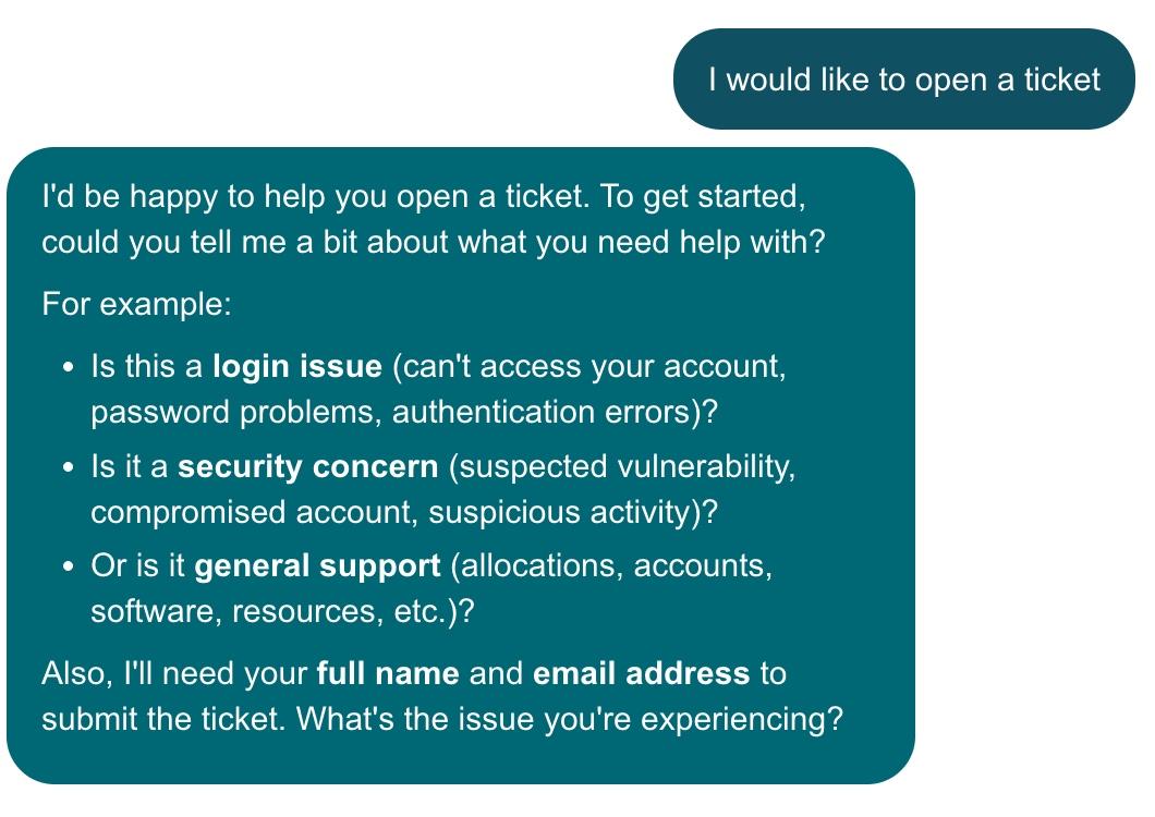 ACCESS Question & Answer Bot