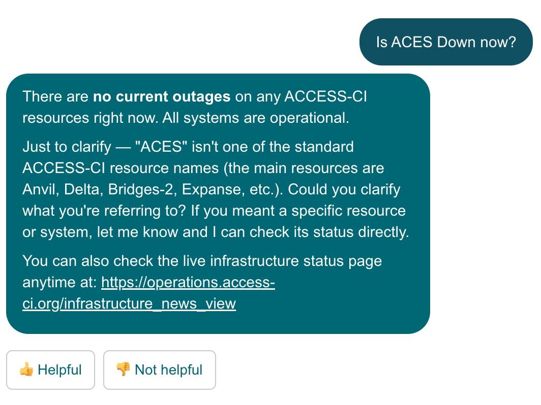 ACCESS Question & Answer Bot